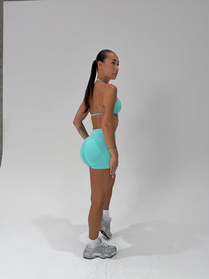 Enhance Shorts Mint Green