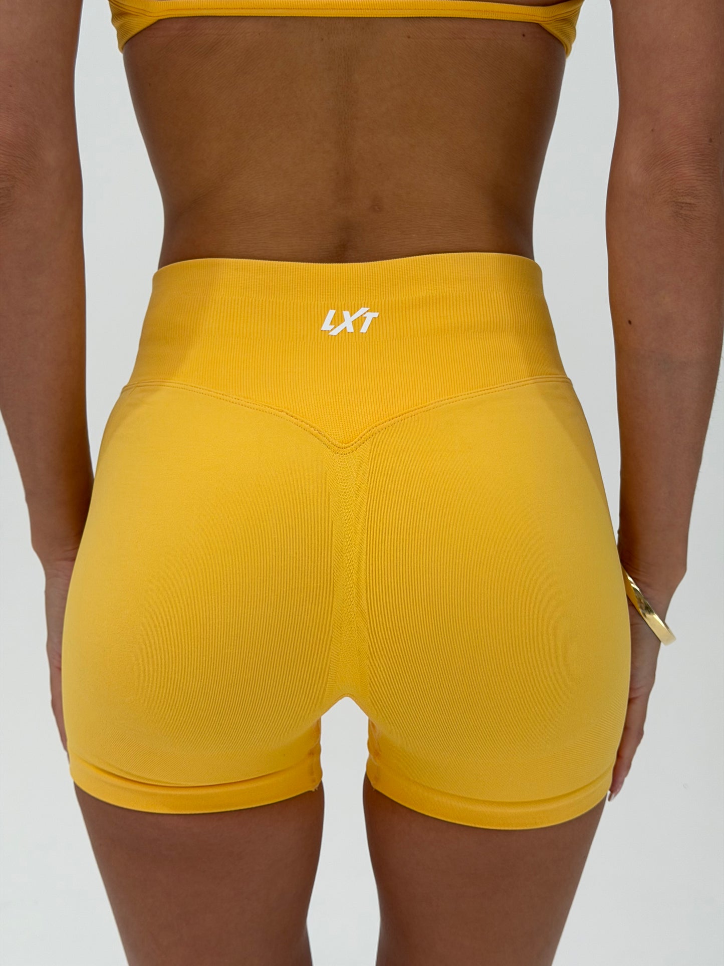 Enhance Shorts Mango Yellow