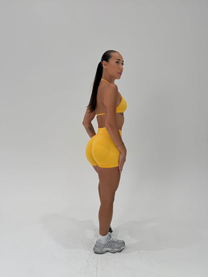 Enhance Shorts Mango Yellow