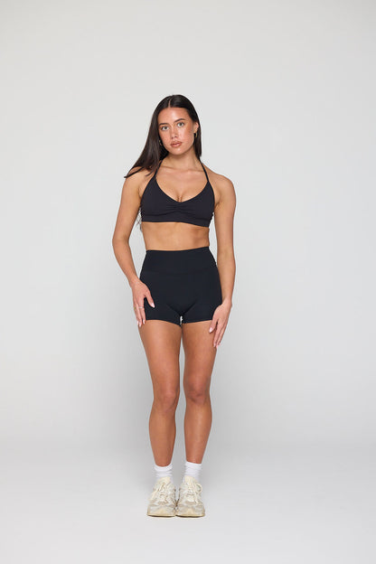 Mini Sculpt Shorts Black