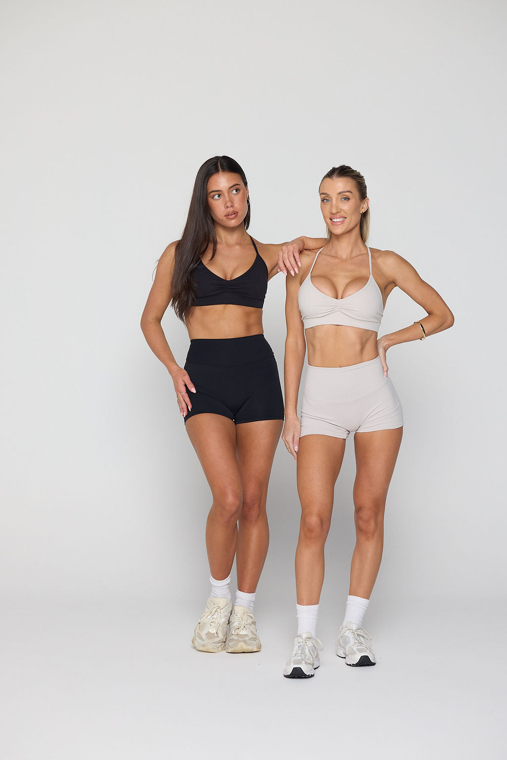 Sculpt Crop Top Black