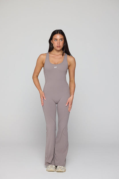 Seamless Sculpt One-Piece Bodysuit Taupe