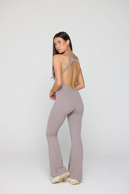 Seamless Sculpt One-Piece Bodysuit Taupe