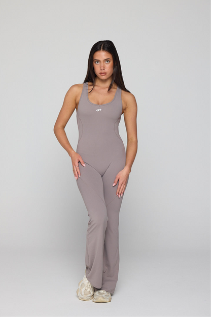 Seamless Sculpt One-Piece Bodysuit Taupe